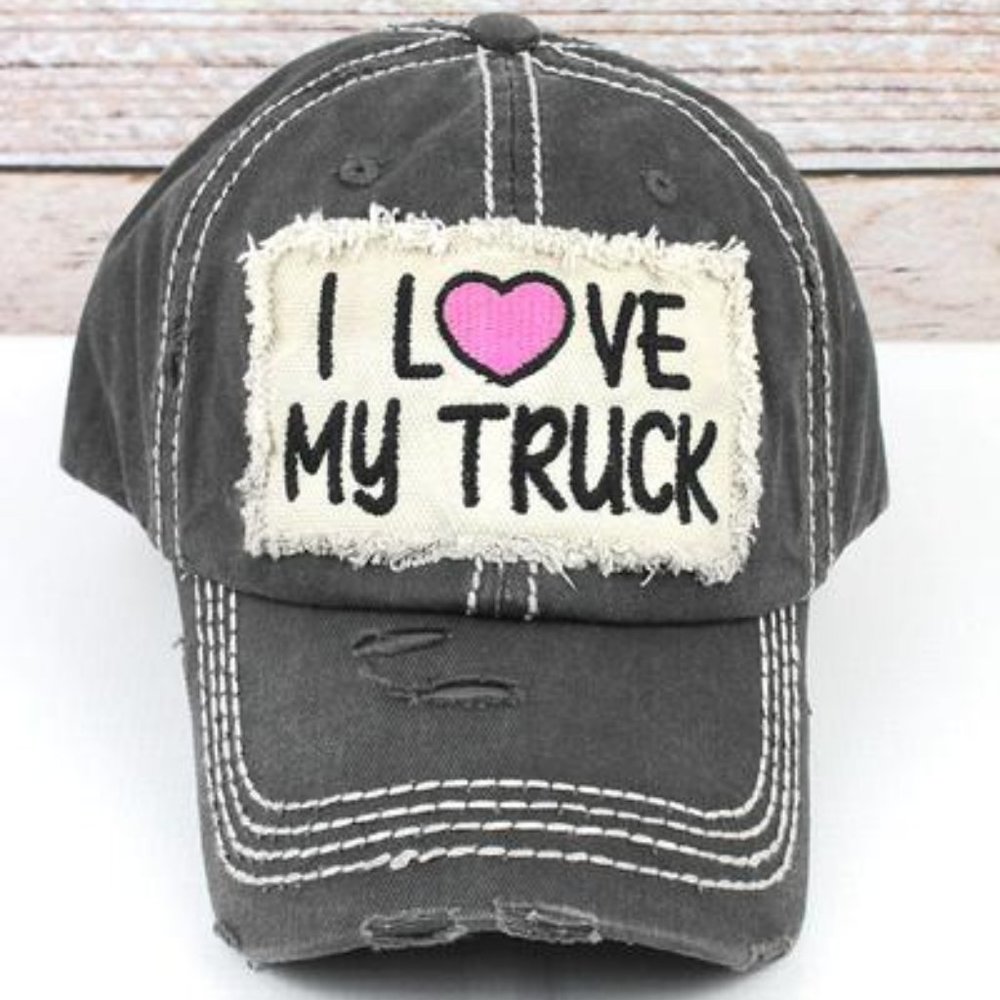 NWT I Love My Truck Cap - Picture 1 of 3